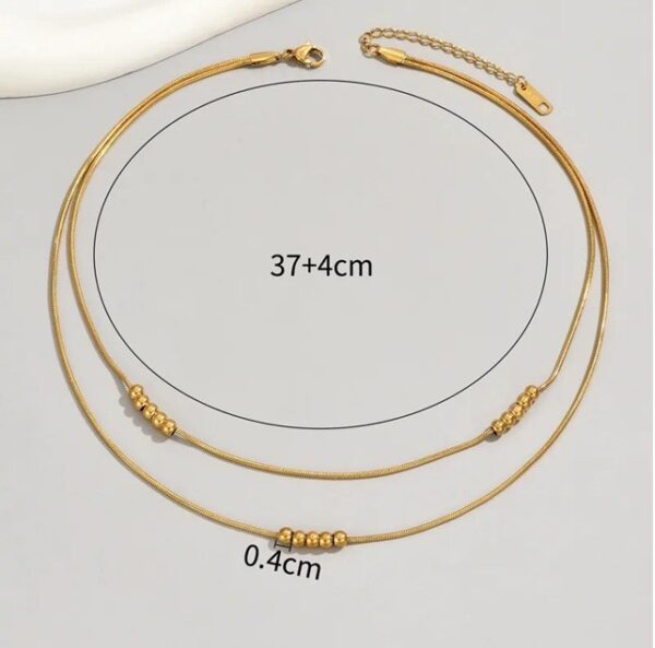 Crowned Grace Chain Necklace - Image 2