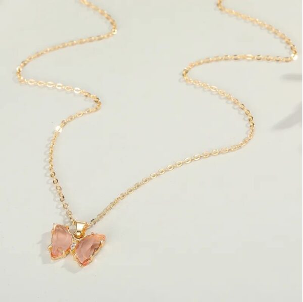 Whimsical Butterfly Necklace Set – 5 Colorful Pieces for Every Day - Image 6