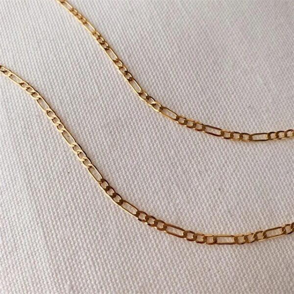 14K Gold U-Shaped Bracelet – Stainless Steel Fashion Accessory